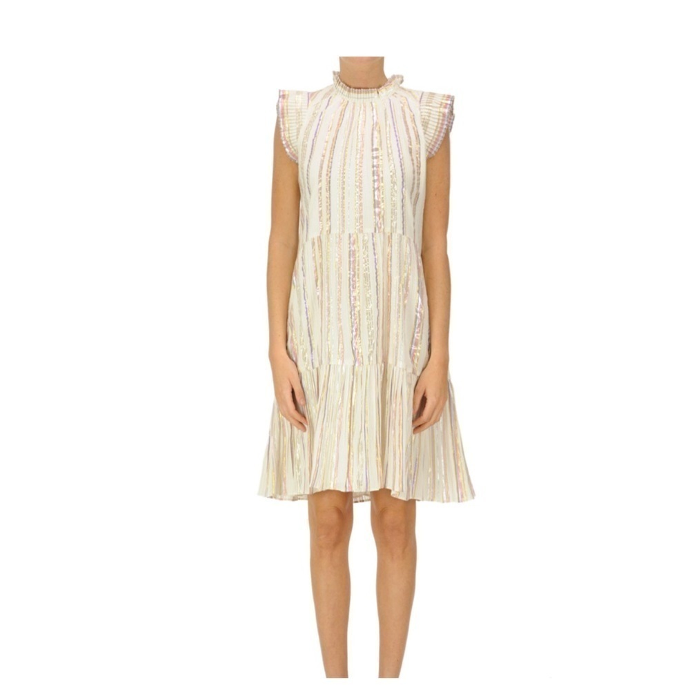 SEA NY
Metallic Effect Stripes Dress size 6